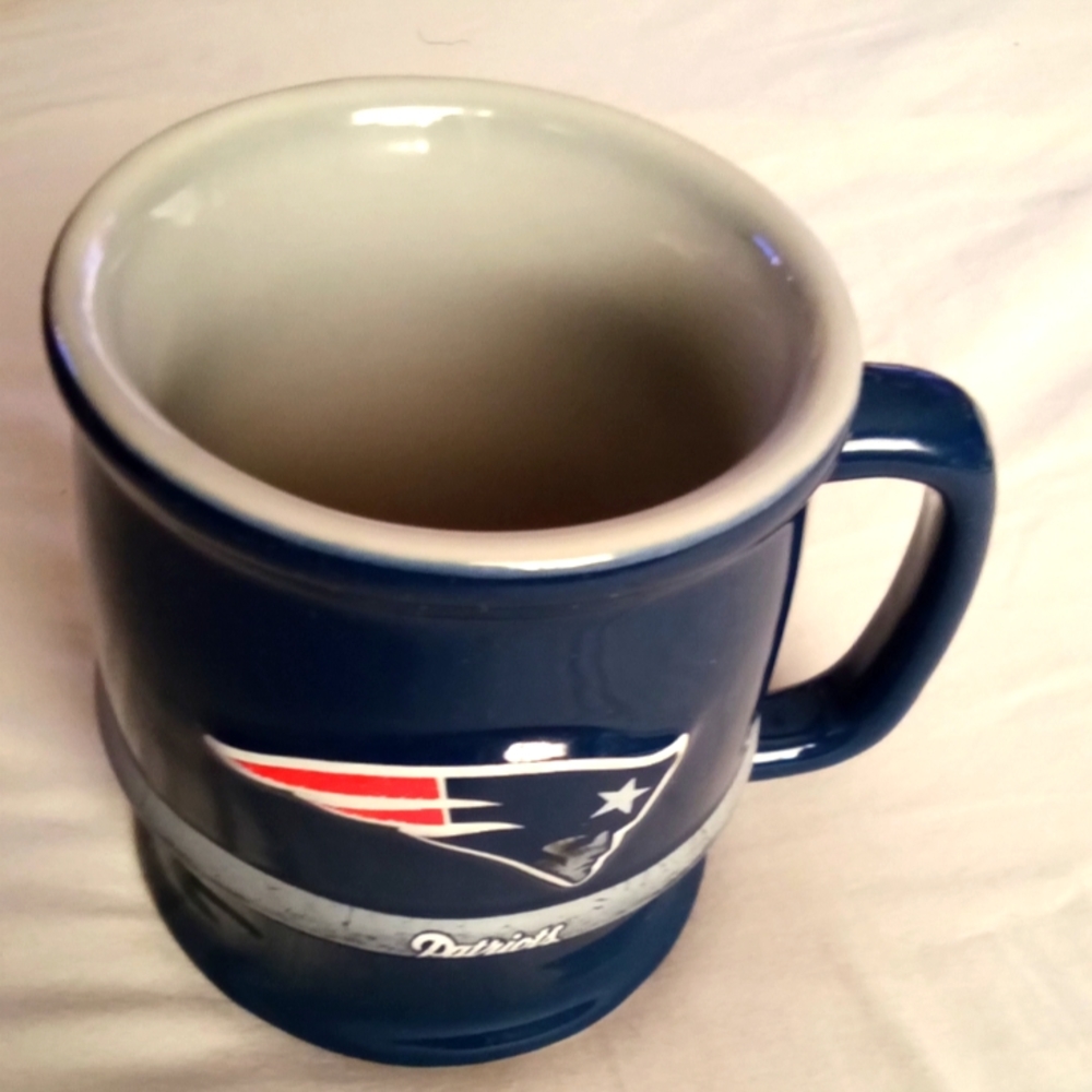 NFL NEW ENGLAND PATRIOTS CUP MUG ,OFFICIAL NFL SEAL